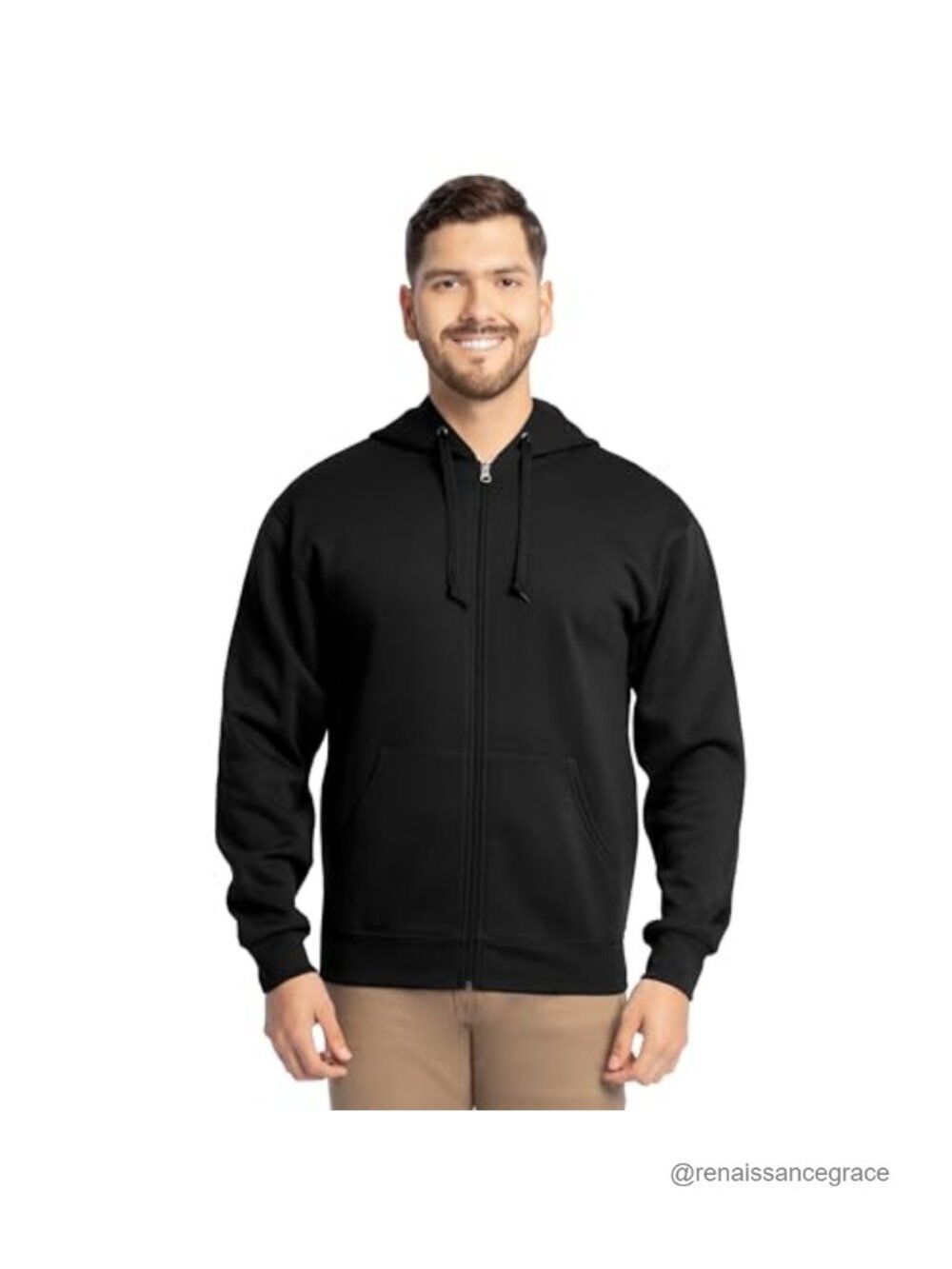 EverSoft Fleece Full Zip Hoodie Sweatshirt Long Sleeve